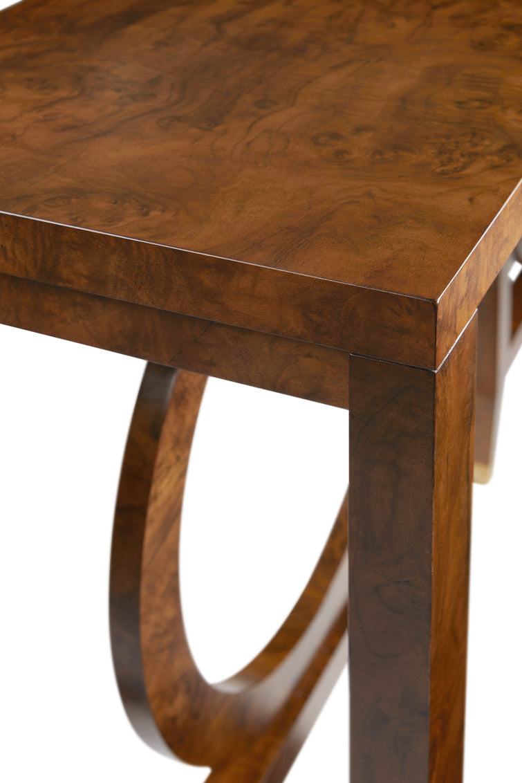 Modern History Moab Console -Walnut Burl MH1051F02