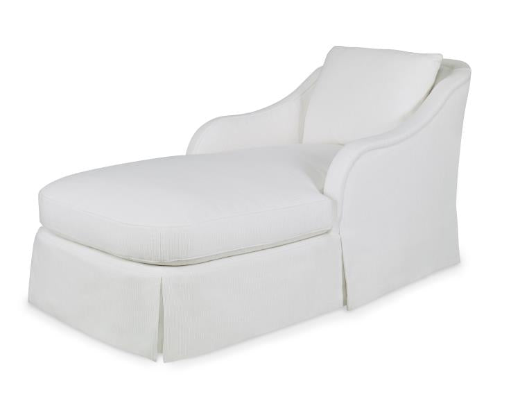 Marcel Skirted Chaise