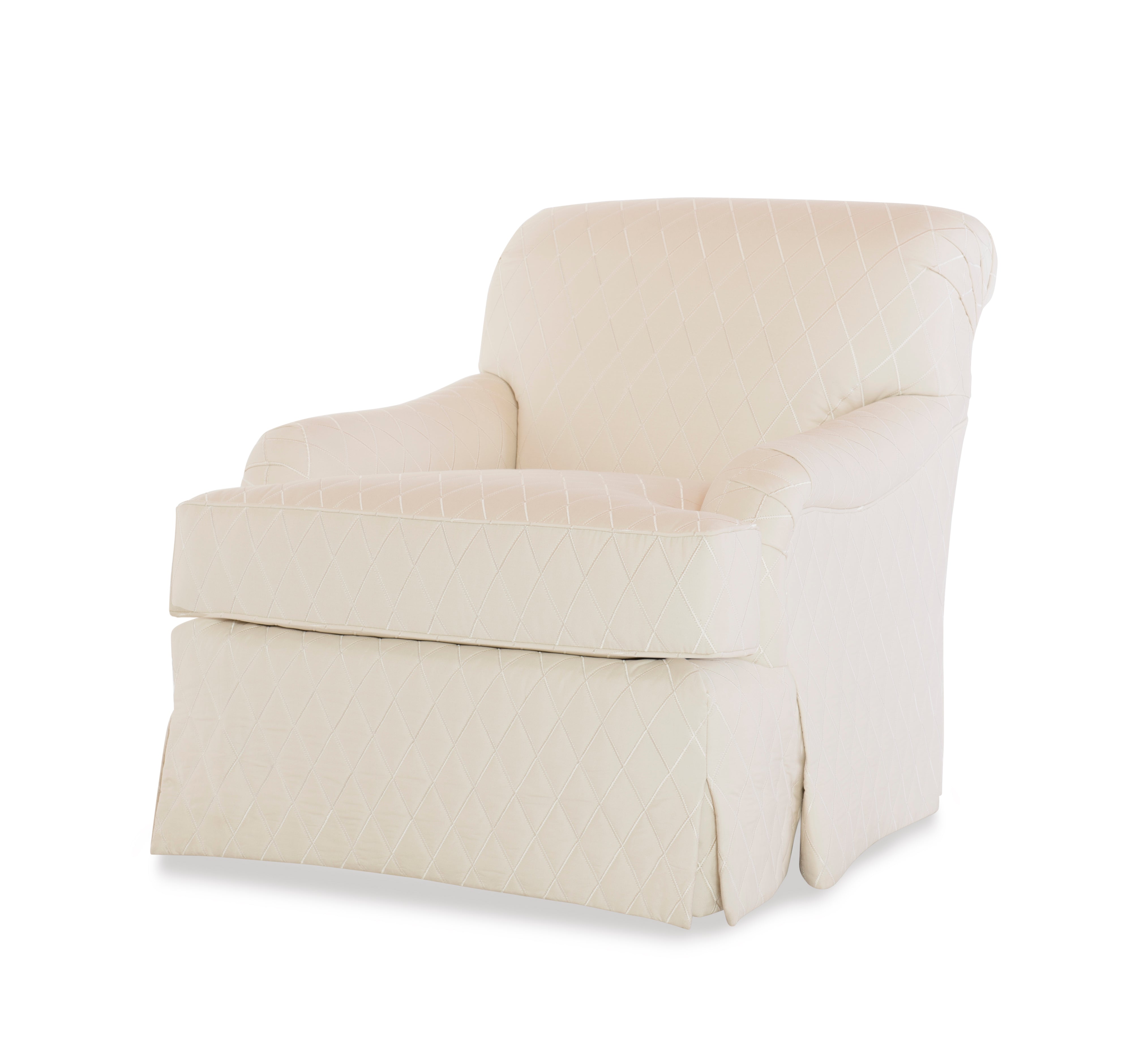 Ashley Skirted Swivel Chair