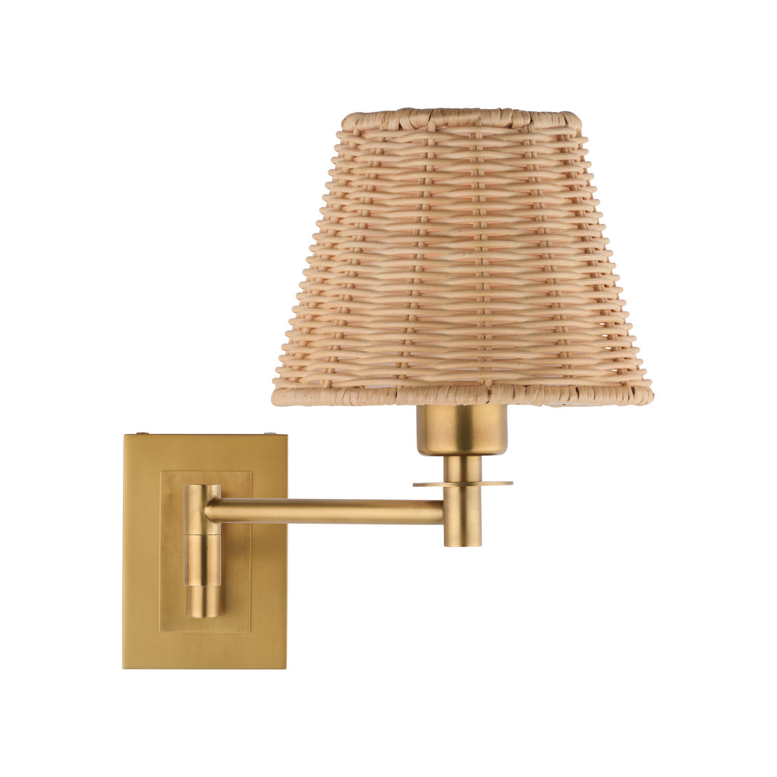 Uptown Sconce in Antique/Natural / Brass - Chelsea House