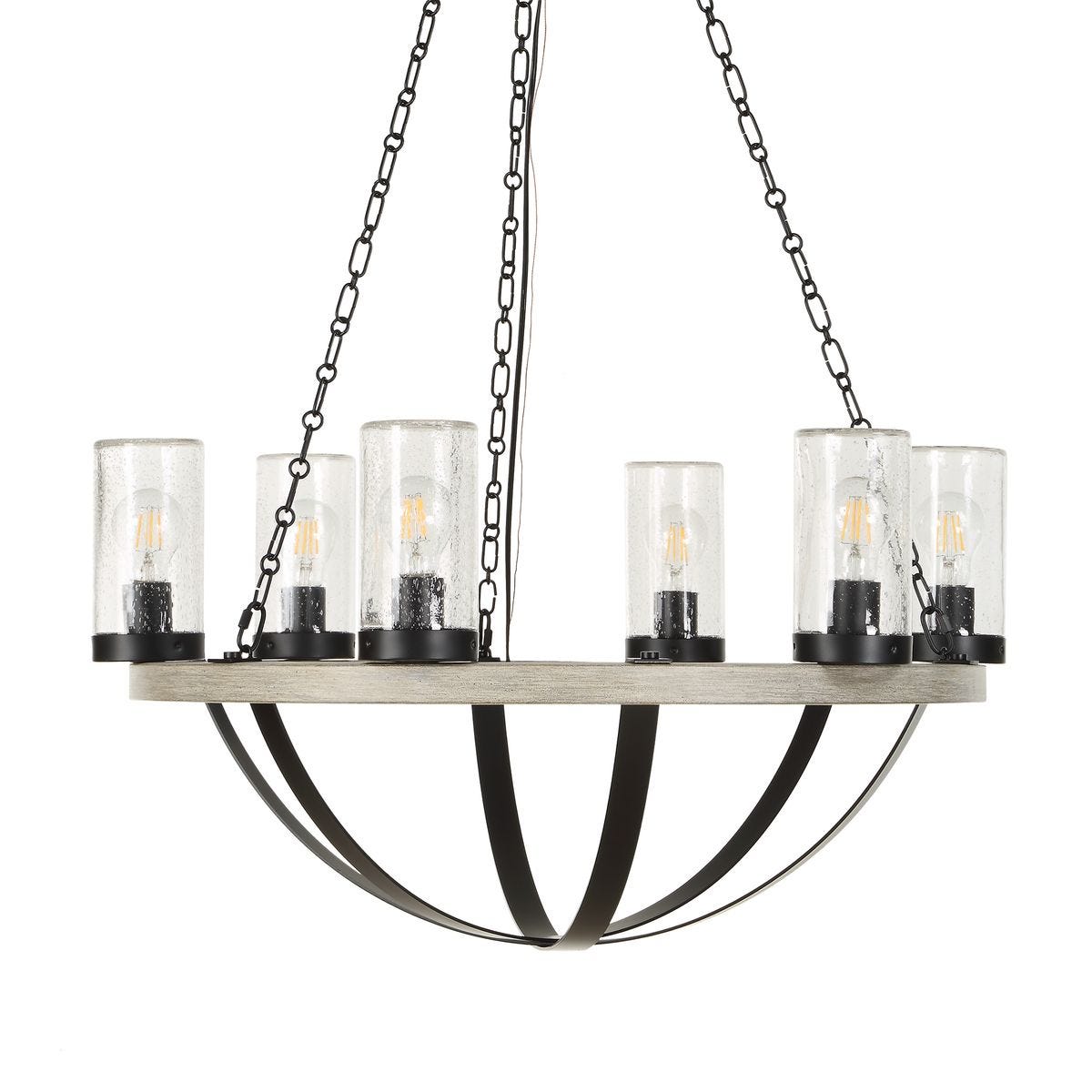 Edgecomb, 6 Lt Indoor-Outdoor Chandelier