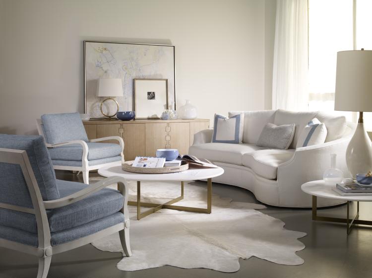 Large Nest Cocktail Table With Stone Top – Coffee Tables by Century Furniture | Sutter & Vale
