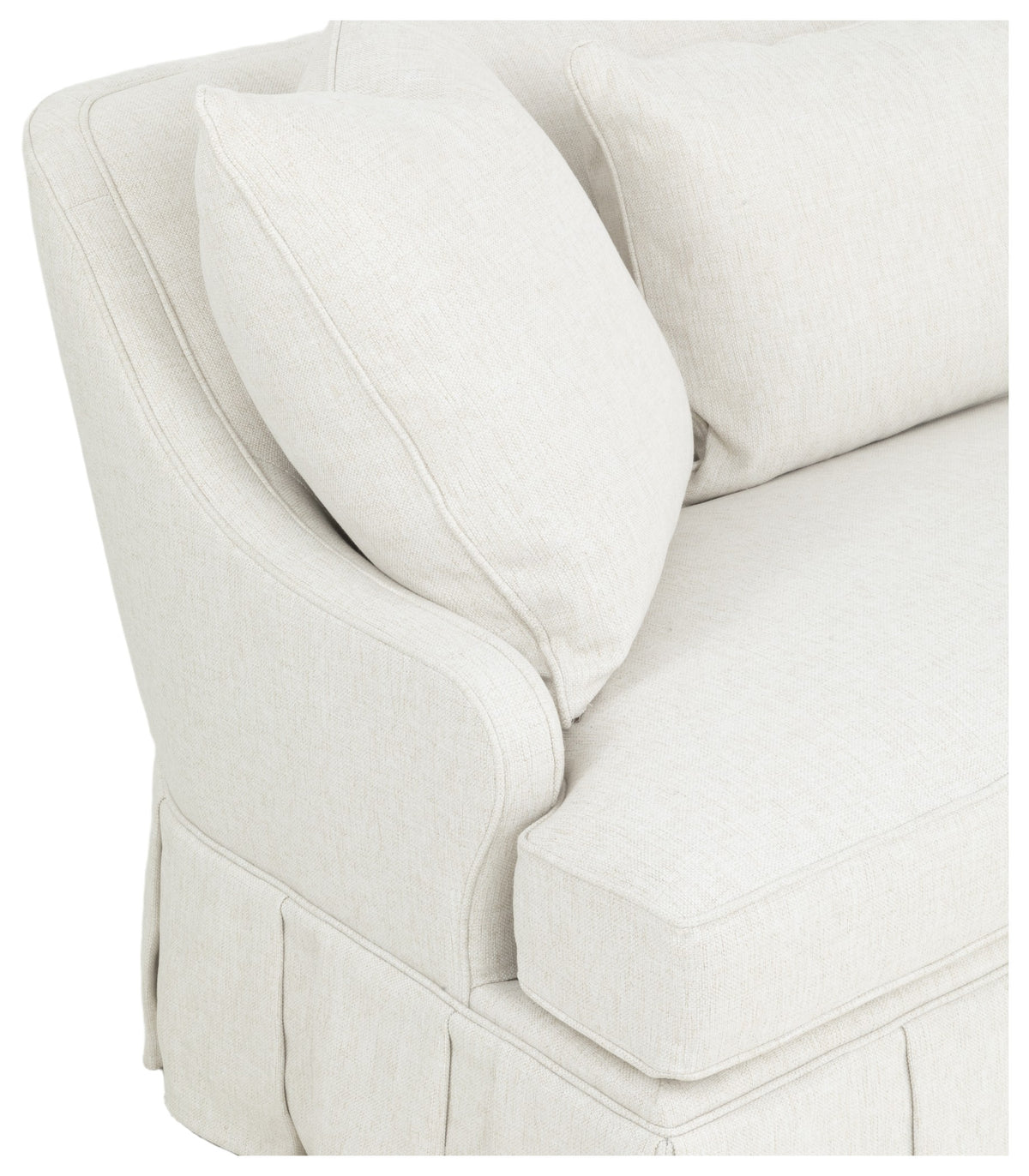 Avery 85" Pleated Skirt Sofa (2211-50) - Fairfield Chair