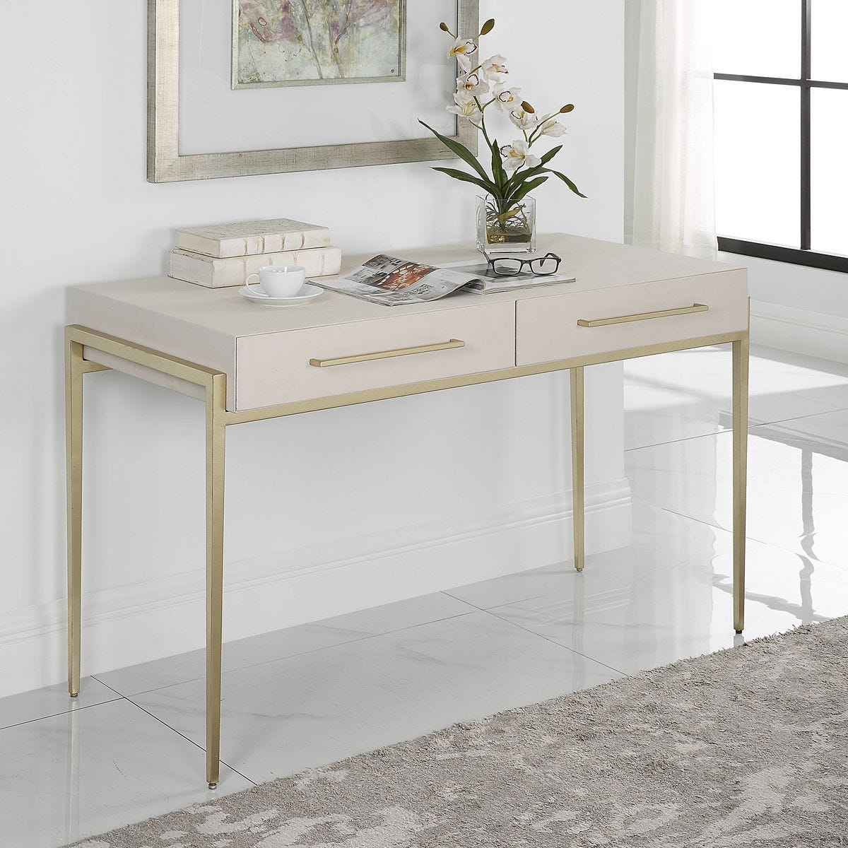 Jewel Desk – Furniture by Uttermost | Sutter & Vale