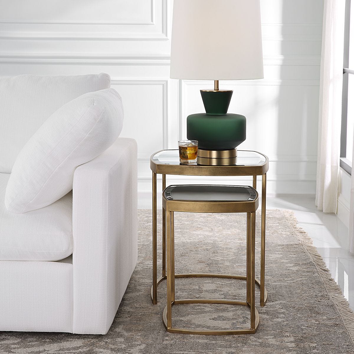 Vista Nesting Tables, S/2 – Furniture by Uttermost | Sutter & Vale