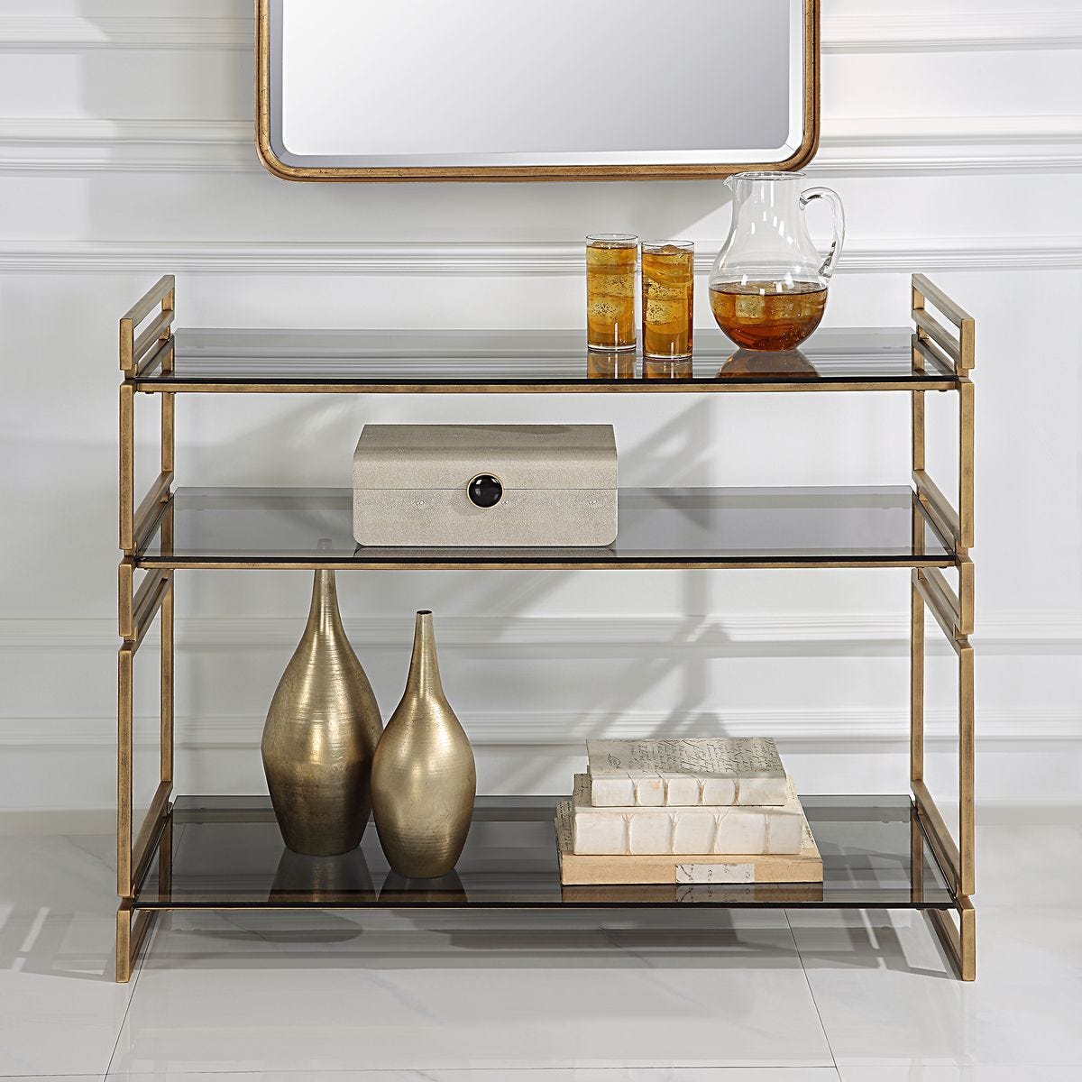 Stacked Up Console Table – Furniture by Uttermost | Sutter & Vale