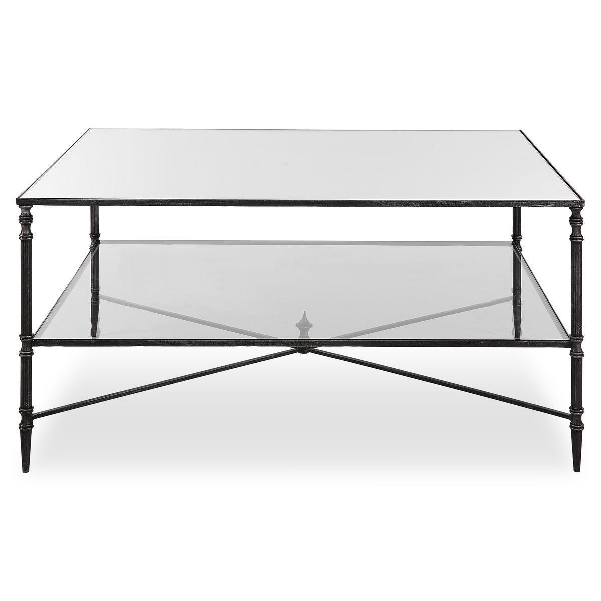 Henzler Coffee Table, Steel – Furniture by Uttermost | Sutter & Vale