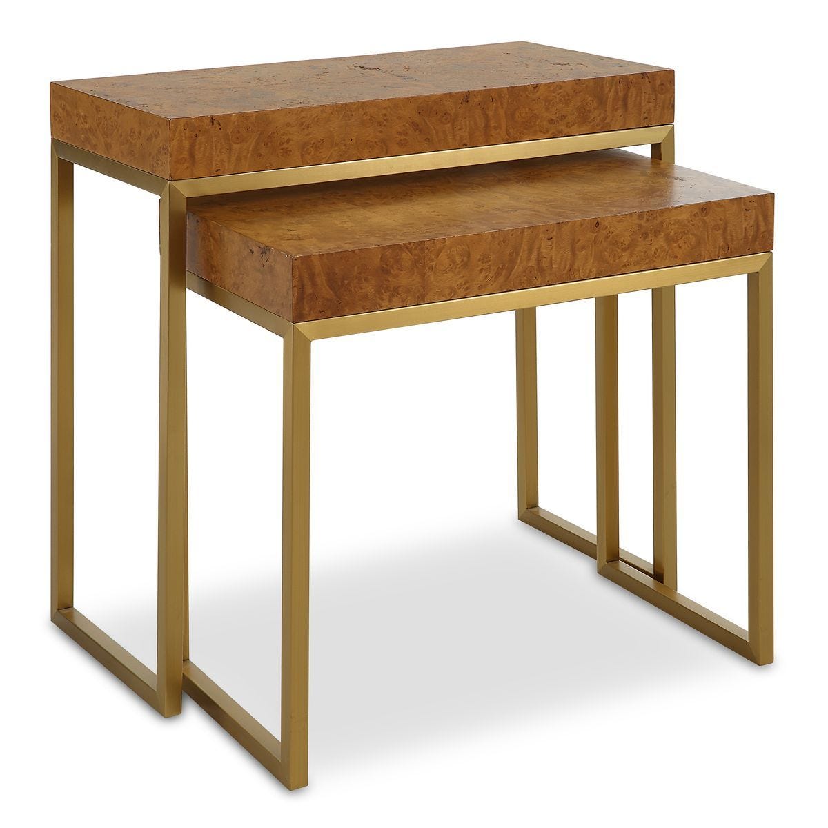 Burl-esque Nesting Tables, S/2 – Furniture by Uttermost | Sutter & Vale