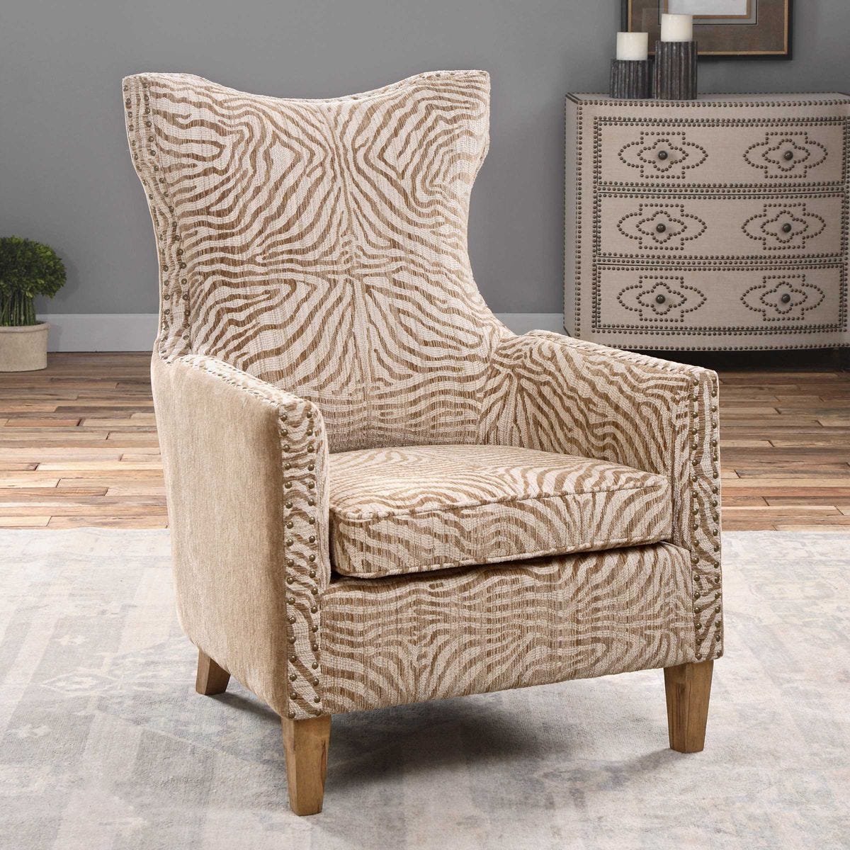 Kiango Armchair – Furniture by Uttermost | Sutter & Vale