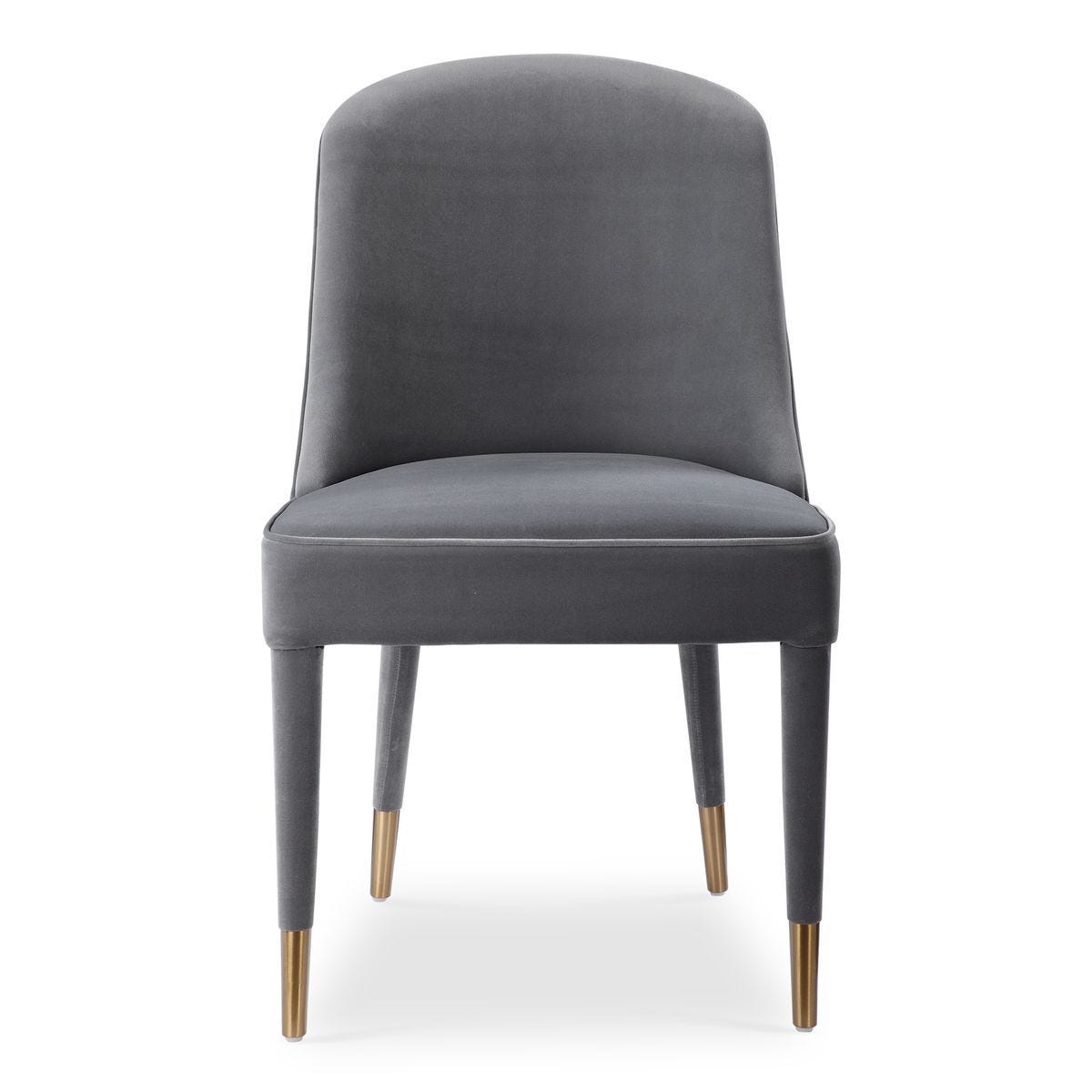Brie Armless Chair, Gray, 2 Per Box, Priced Each – Furniture by Uttermost | Sutter & Vale