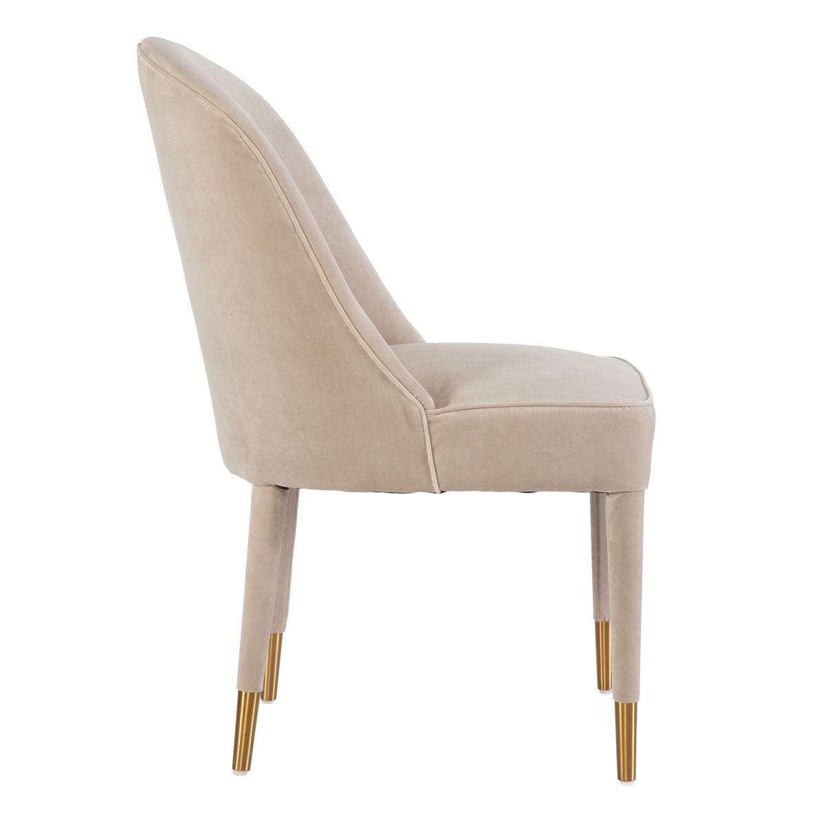 Brie Armless Chair, Champagne, 2 Per Box, Priced Each – Furniture by Uttermost | Sutter & Vale