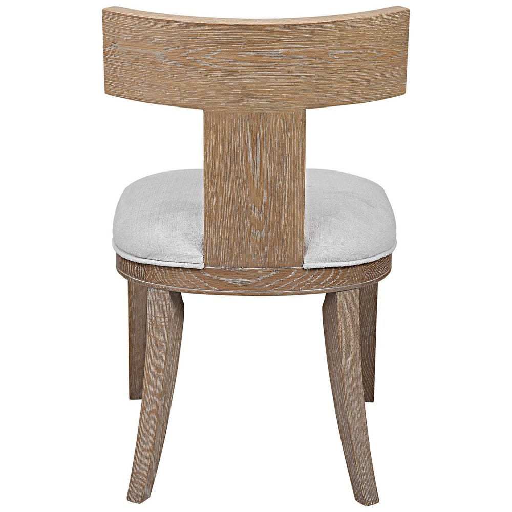 Idris Armless Chair, Natural