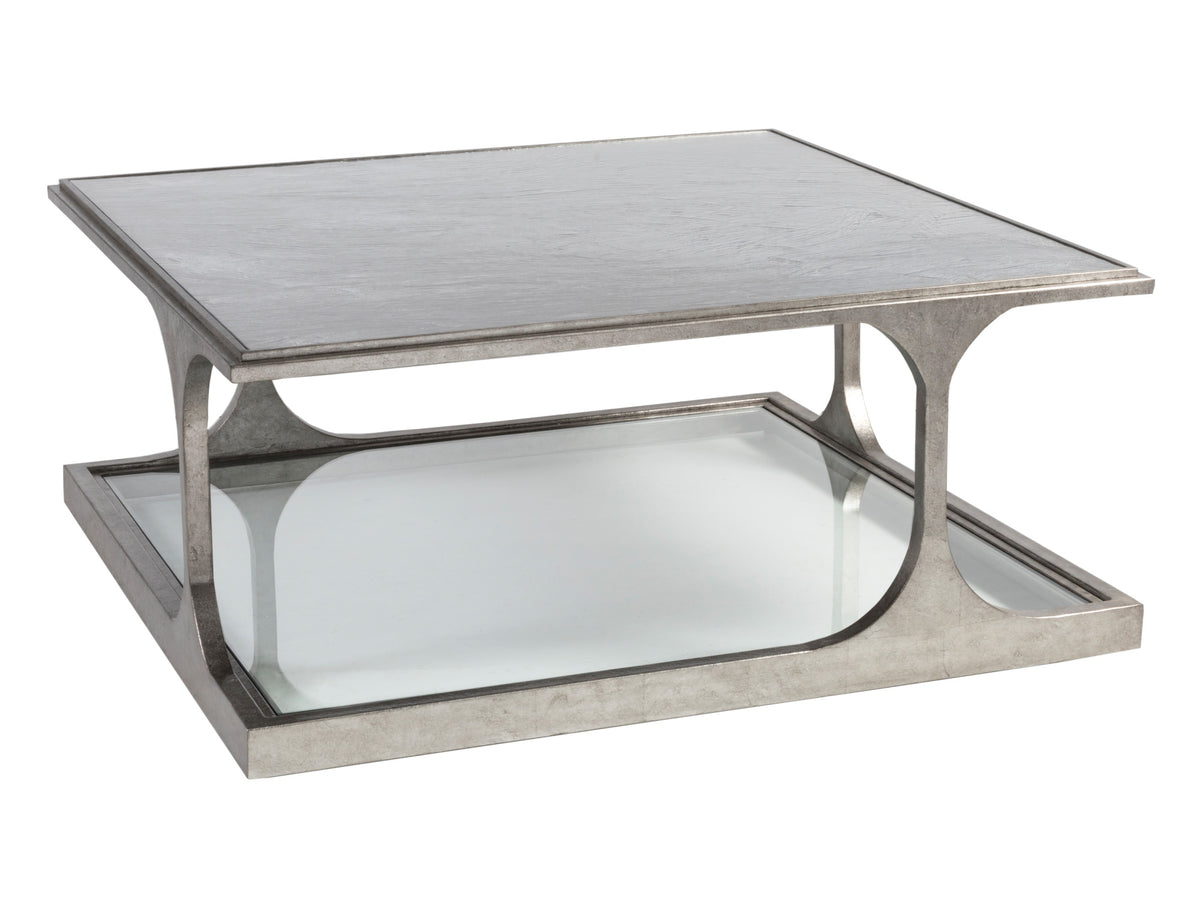 Bond Street Silver Square Cocktail Table