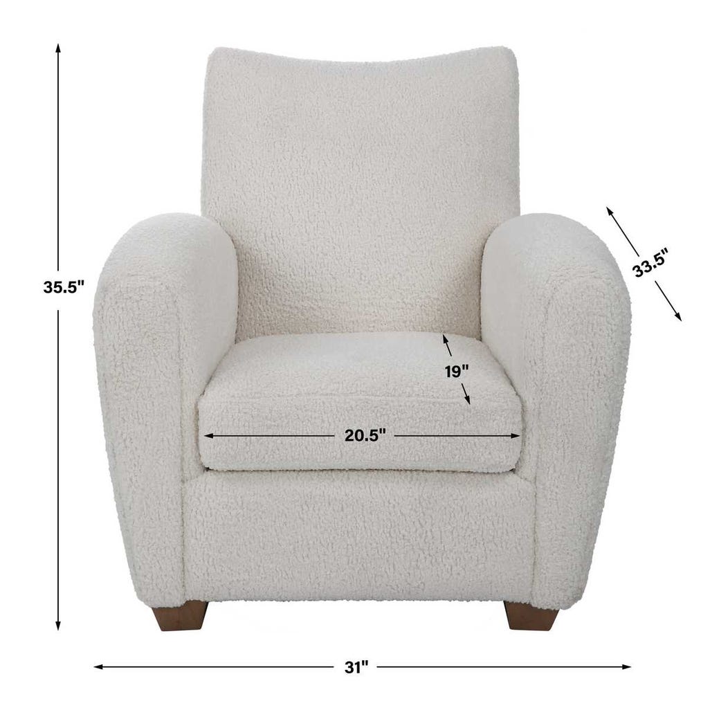 Teddy Accent Chair, Natural