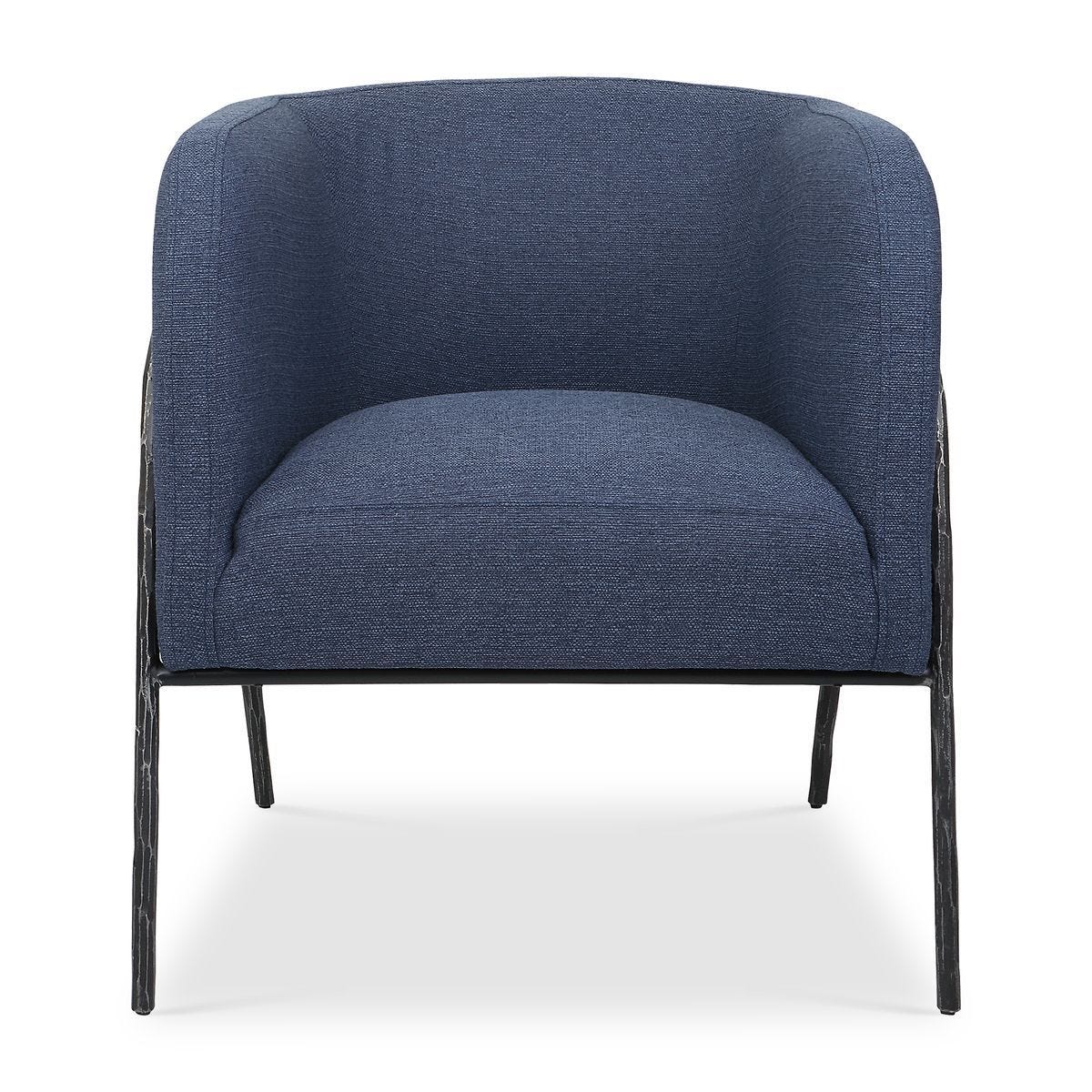 Jacobsen Accent Chair, Denim – Furniture by Uttermost | Sutter & Vale