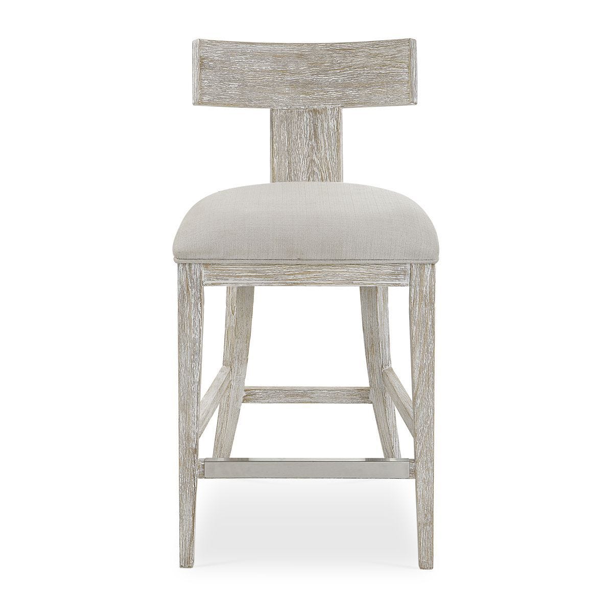 Idris Counter Stool, White – Furniture by Uttermost | Sutter & Vale