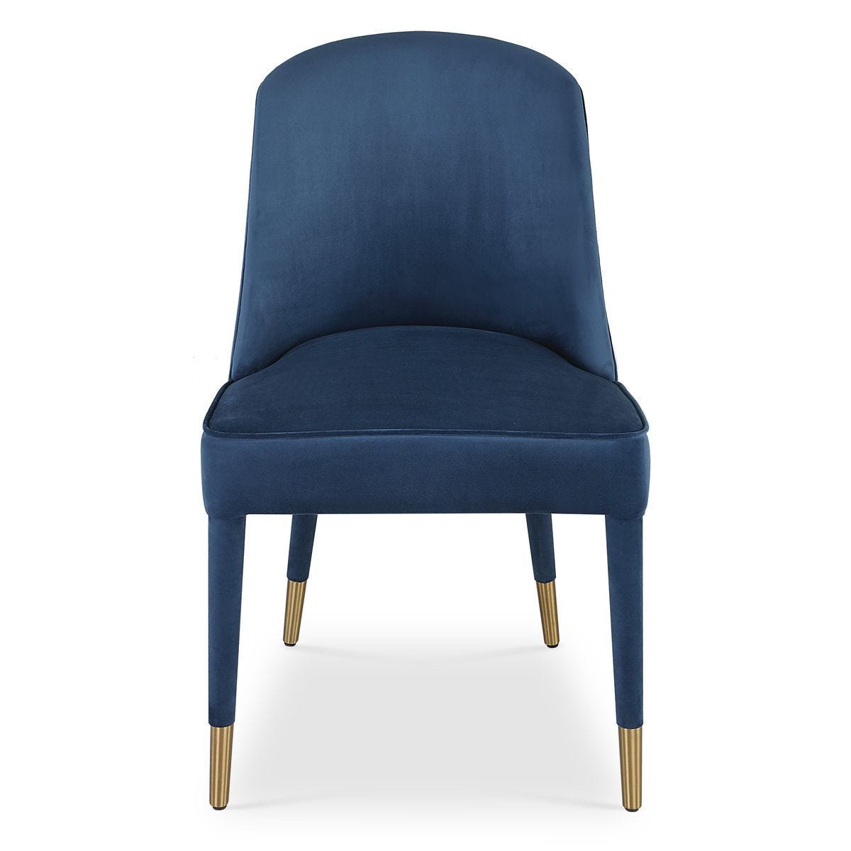 Brie Armless Chair, Sapphire, 2 Per Box, Priced Each – Furniture by Uttermost | Sutter & Vale