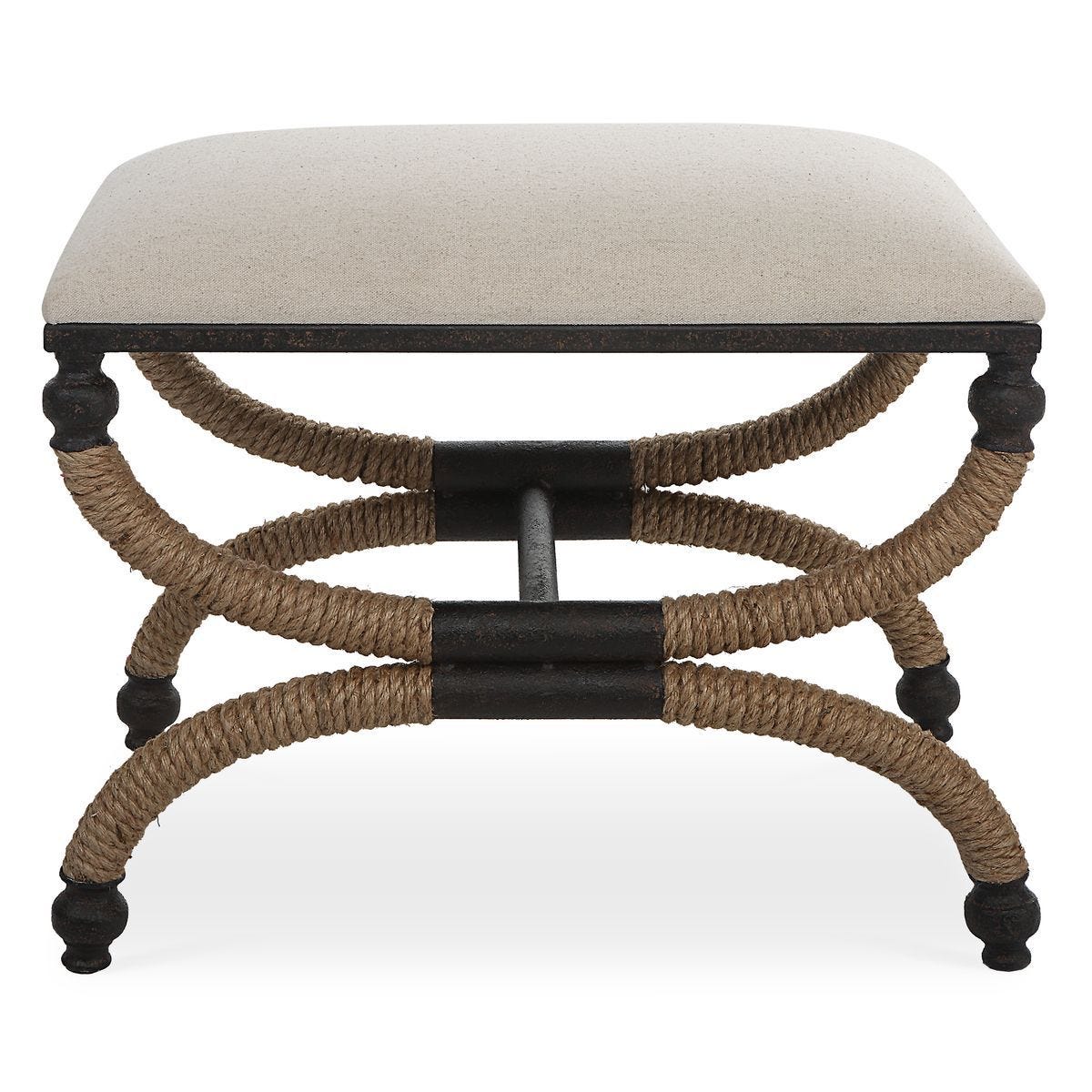 Icaria Small Bench – Furniture by Uttermost | Sutter & Vale
