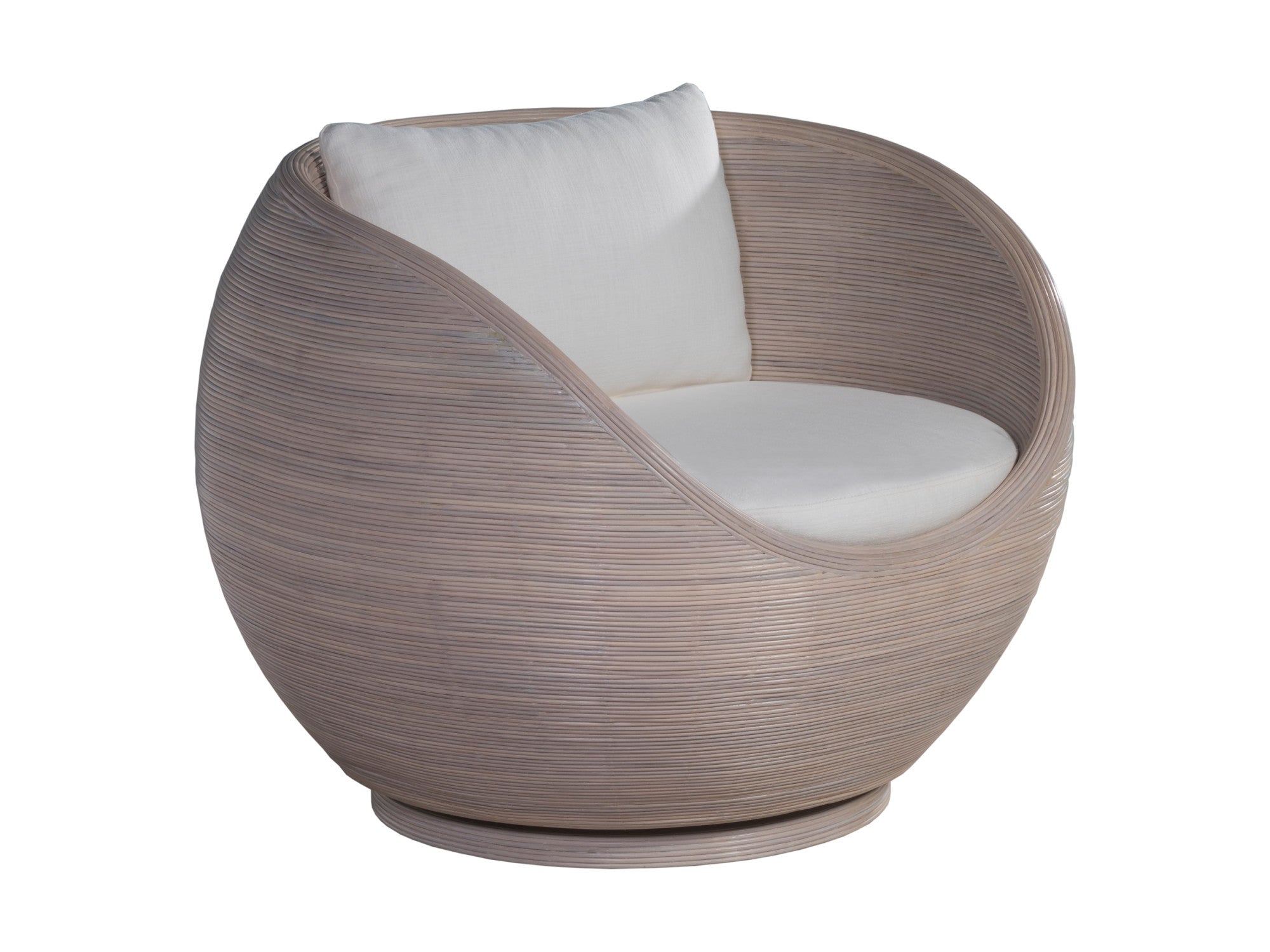Solimar Rattan Swivel Chair