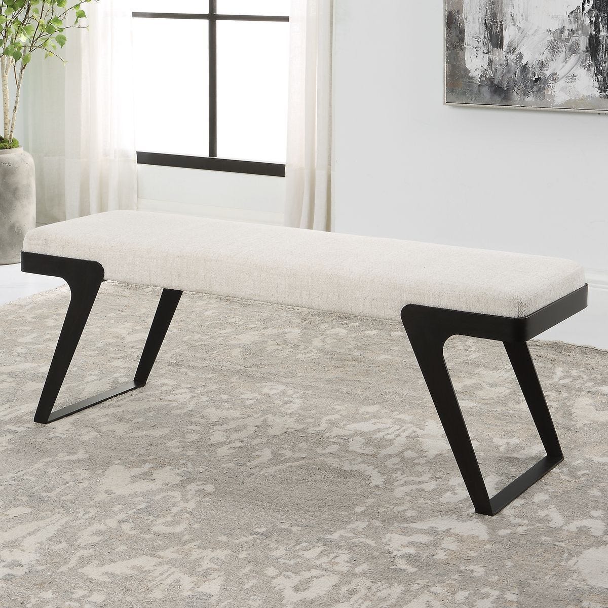 Hover Bench – Furniture by Uttermost | Sutter & Vale