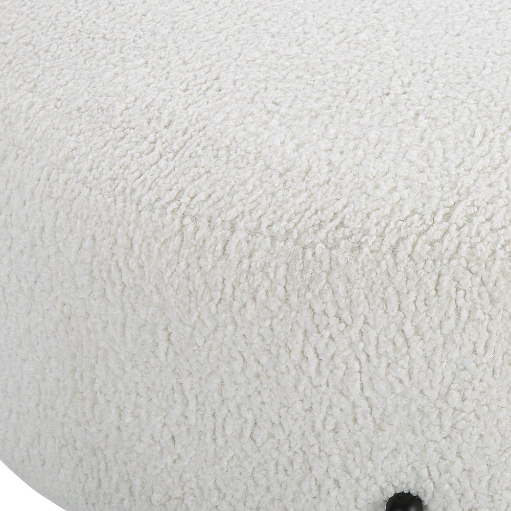 Arles Large Ottoman, Black