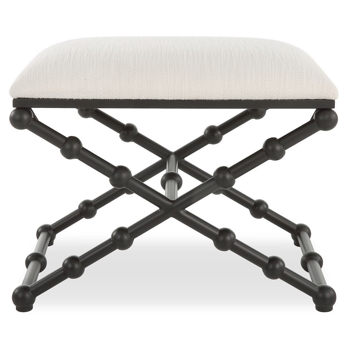 Iron Drops Small Bench – Furniture by Uttermost | Sutter & Vale
