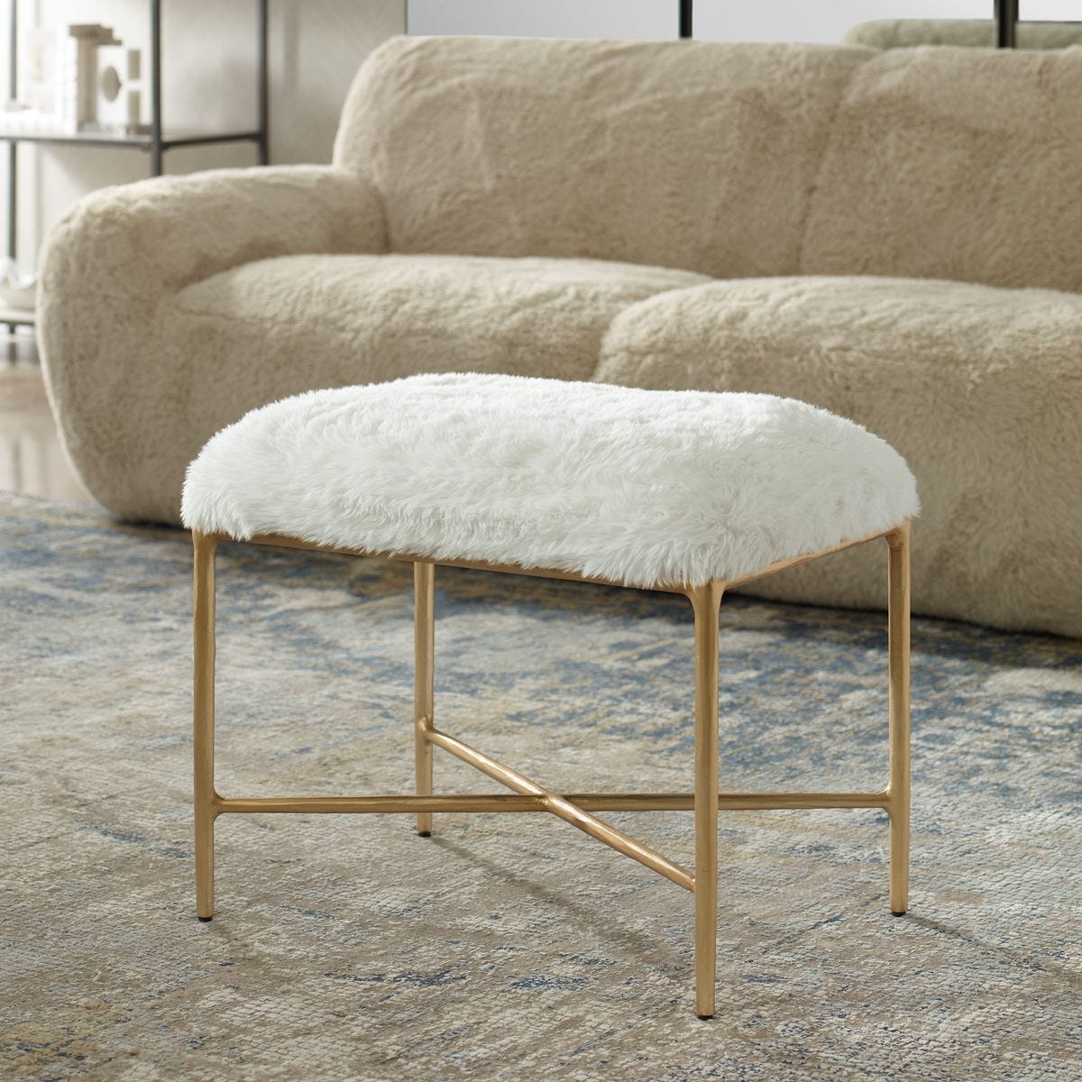 Charmed Small Bench – Furniture by Uttermost | Sutter & Vale