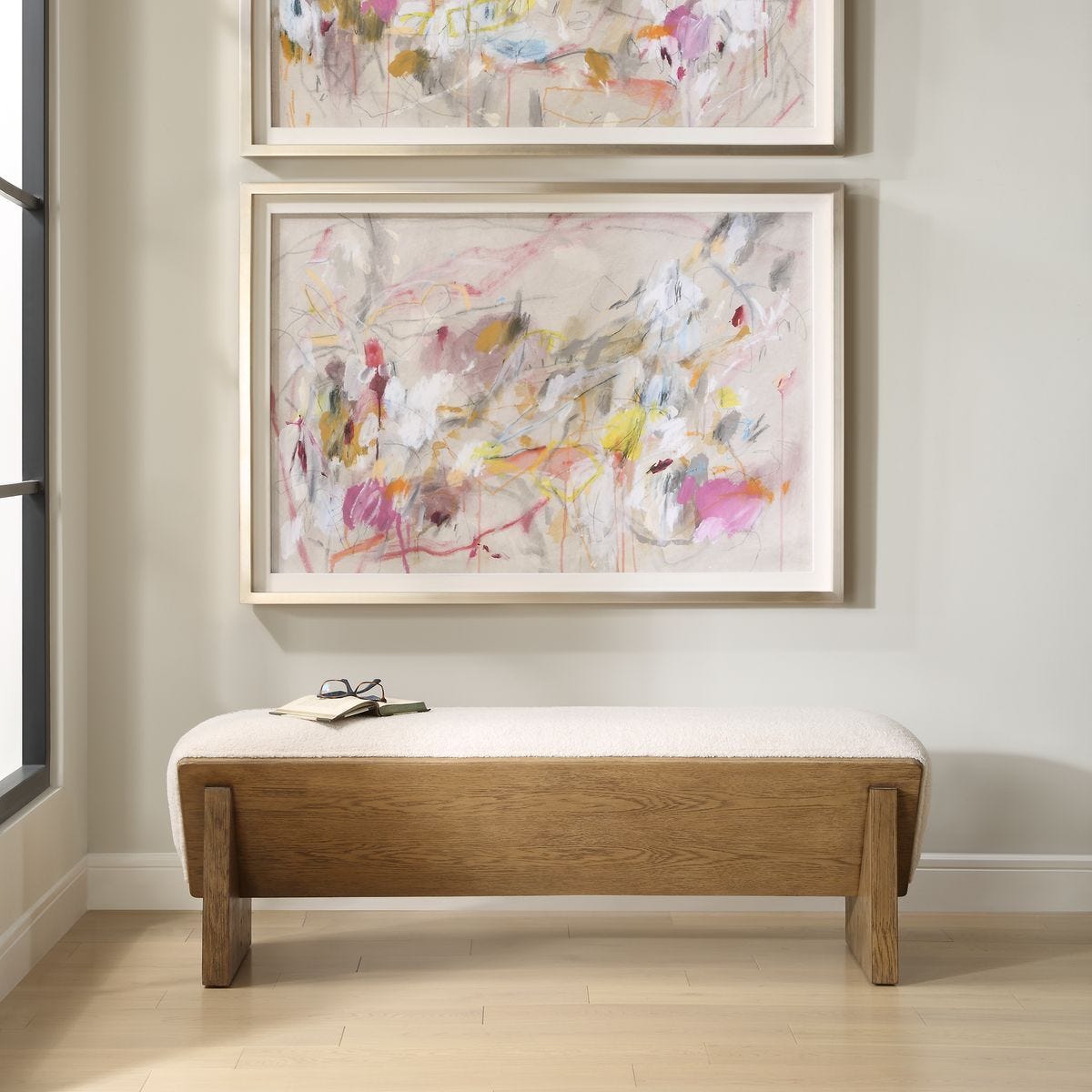 Wedged Bench – Furniture by Uttermost | Sutter & Vale