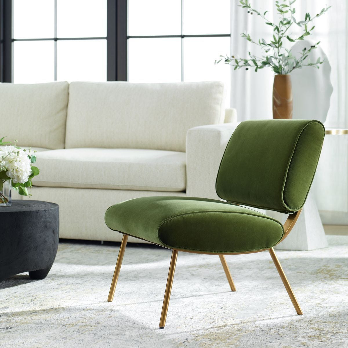 Knoll Accent Chair – Furniture by Uttermost | Sutter & Vale