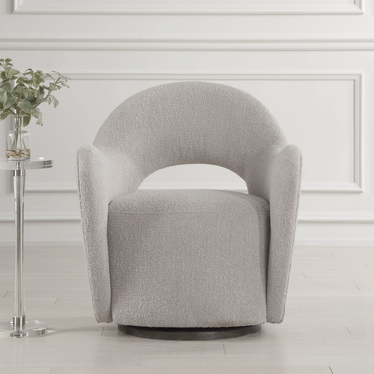Wander Swivel Chair – Furniture by Uttermost | Sutter & Vale