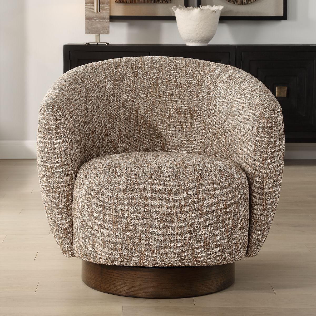 Dunes Swivel Chair – Furniture by Uttermost | Sutter & Vale