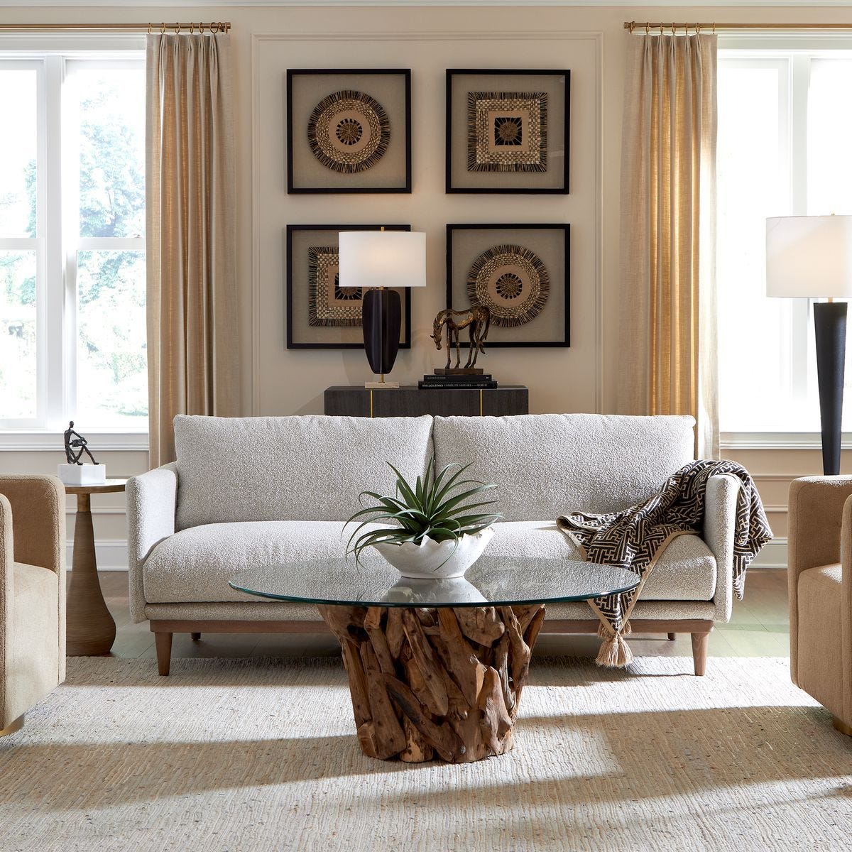 Freefall Sofa – Furniture by Uttermost | Sutter & Vale