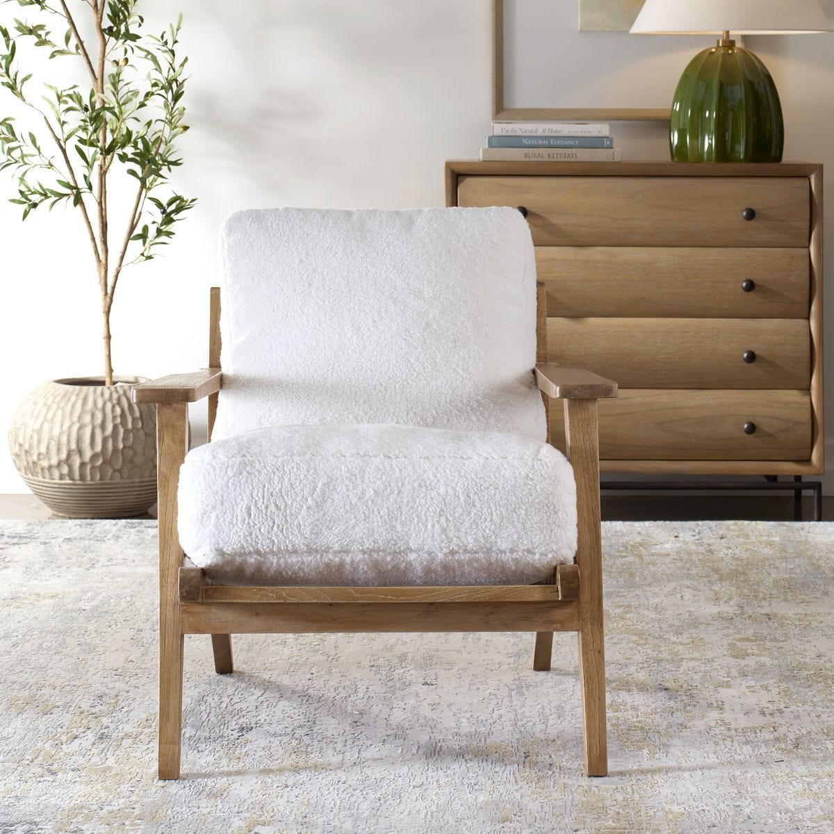 Laid Back Accent Chair – Furniture by Uttermost | Sutter & Vale