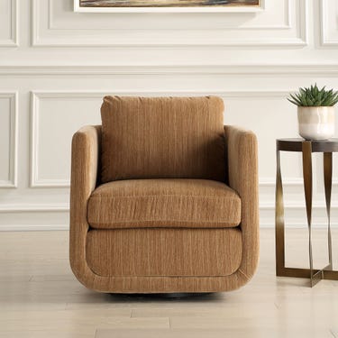 Abound Swivel Chair, Ginger
