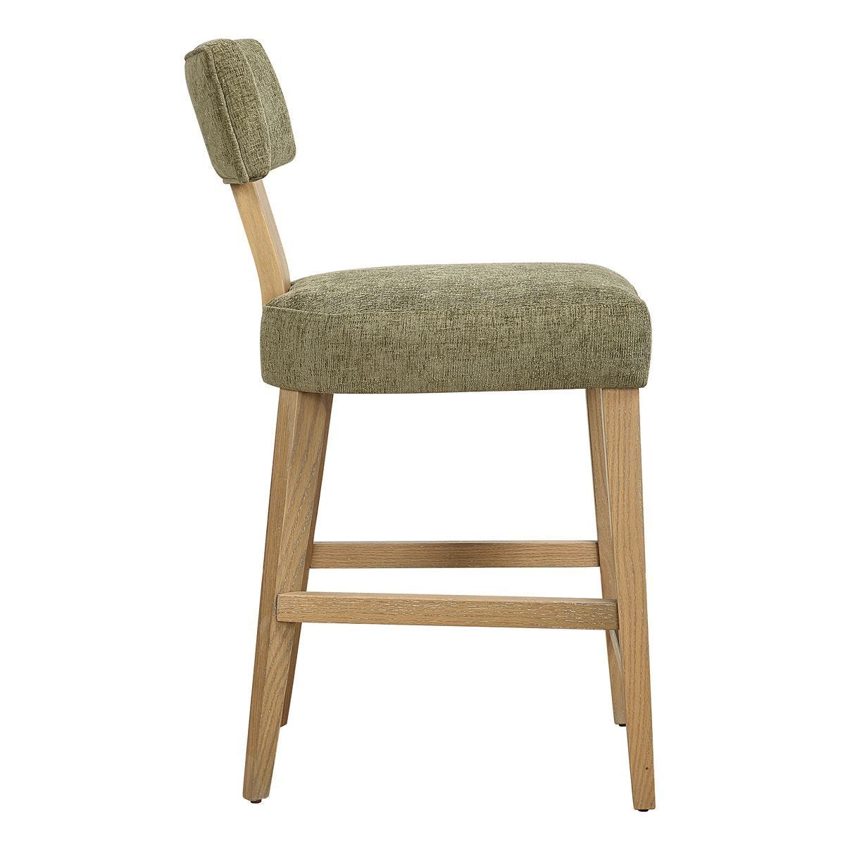 Elysian Counter Stool, Moss – Mirrors by Uttermost | Sutter & Vale