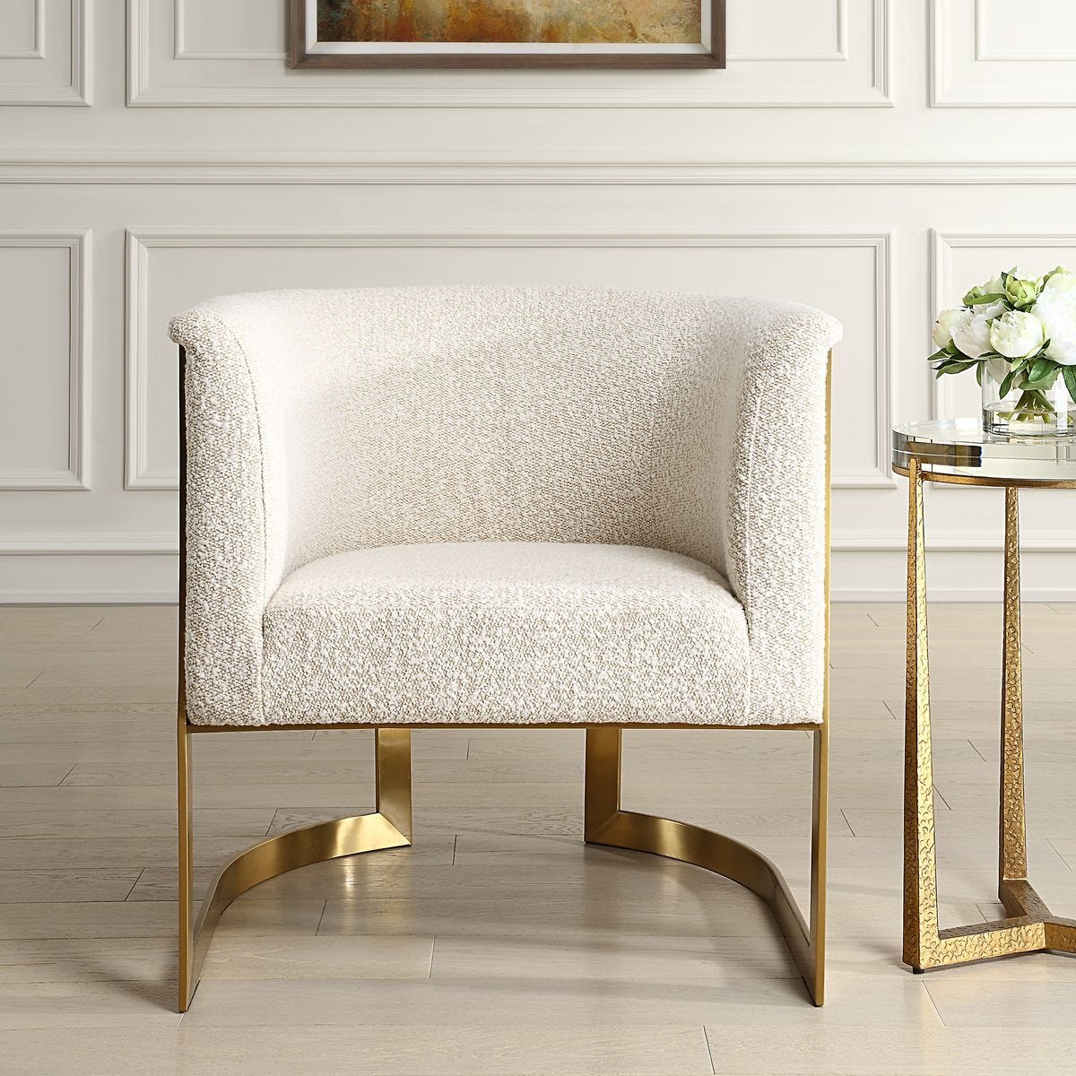 Bellina Accent Chair – Furniture by Uttermost | Sutter & Vale