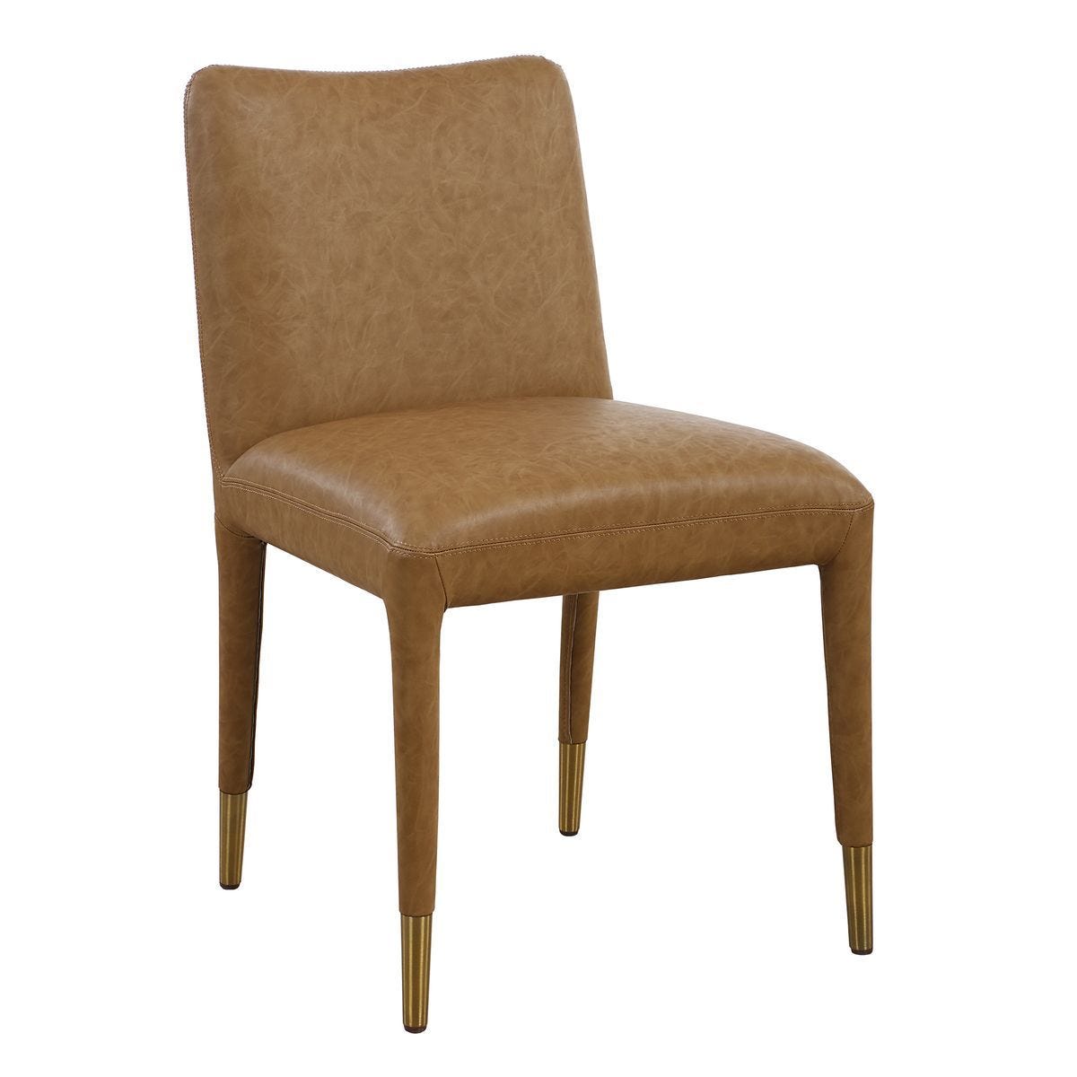 Conifer Dining Chair, Camel, 2 Per Box, Priced Each – Furniture by Uttermost | Sutter & Vale
