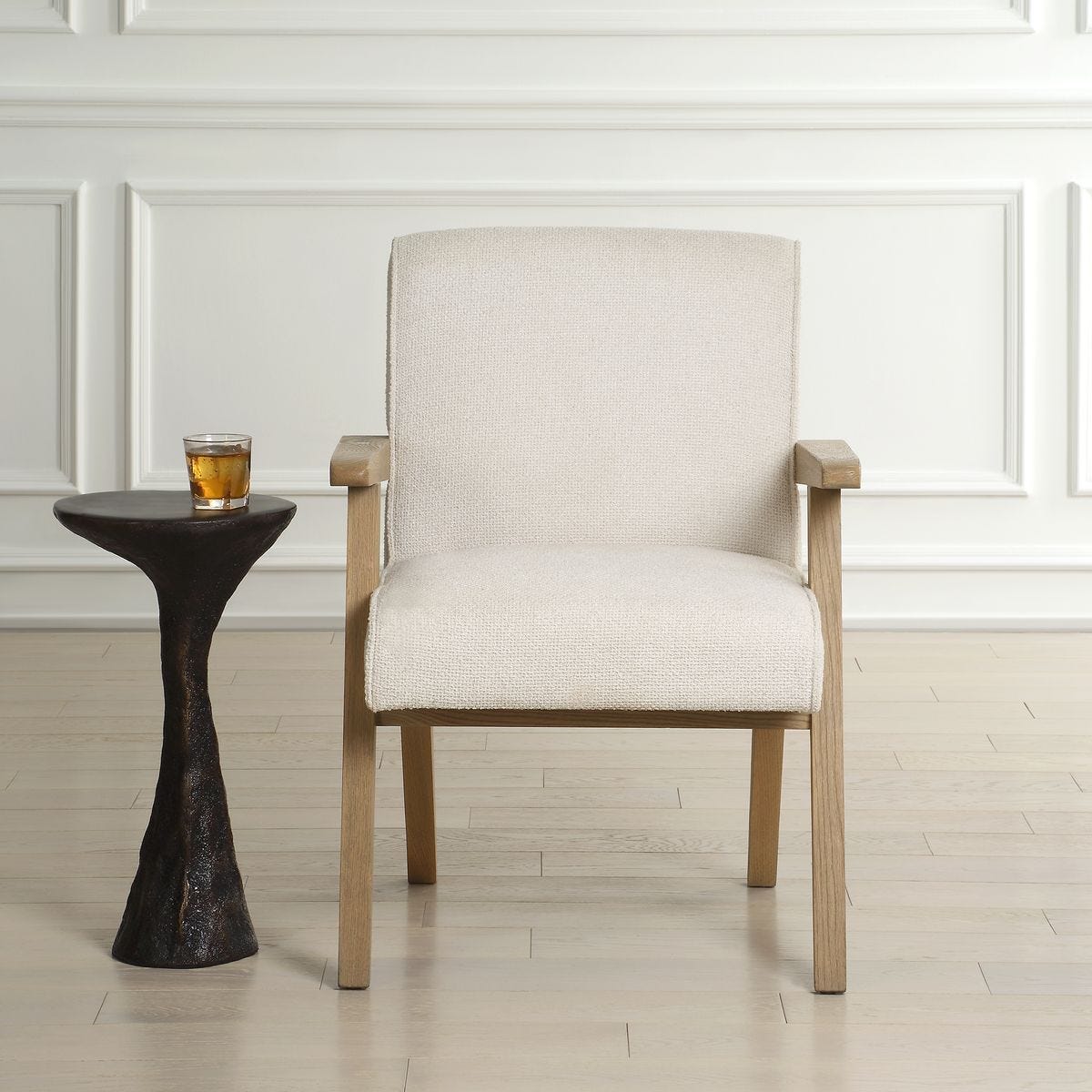 Blakely Dining Arm Chair – Furniture by Uttermost | Sutter & Vale