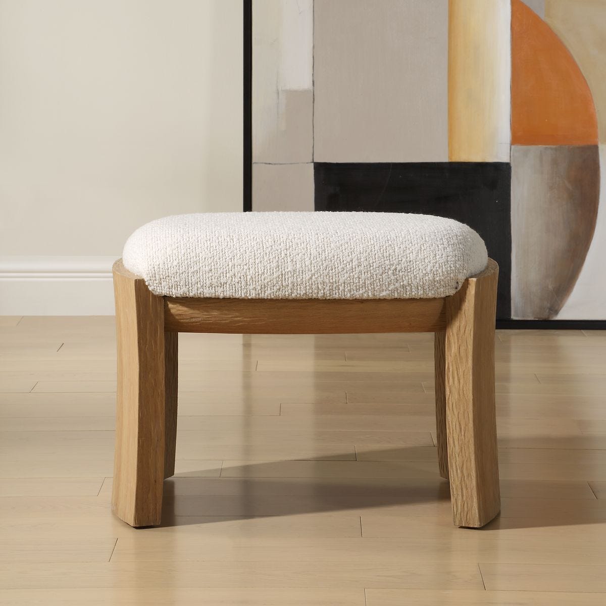 Port Small Bench, Natural – Furniture by Uttermost | Sutter & Vale
