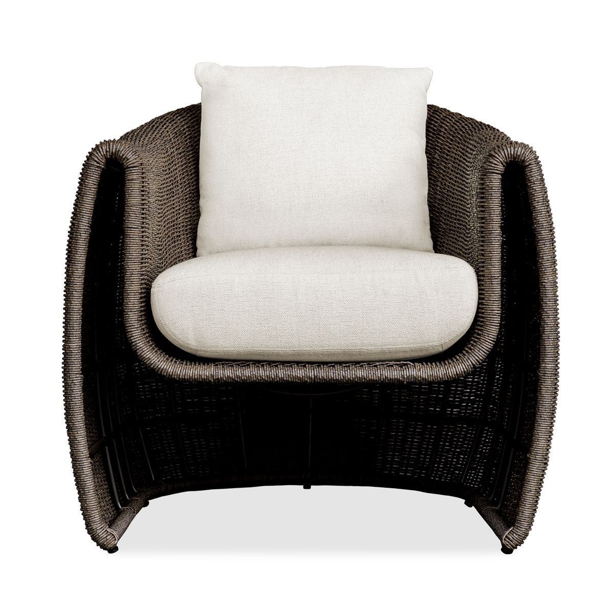 Tropic Outdoor Lounge Chair, Mocha – Furniture by Uttermost | Sutter & Vale