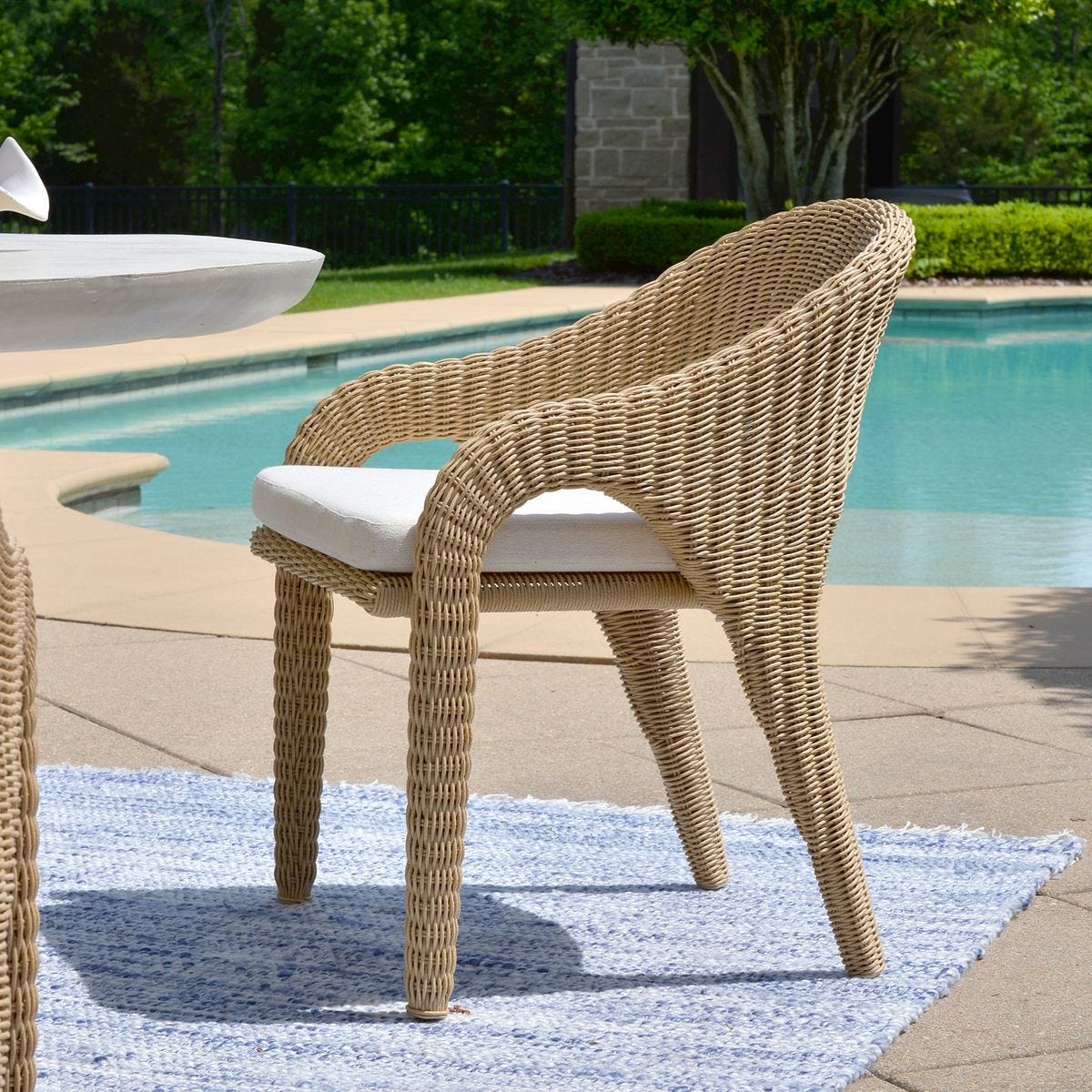 Kavali Outdoor Dining Armchair – Furniture by Uttermost | Sutter & Vale