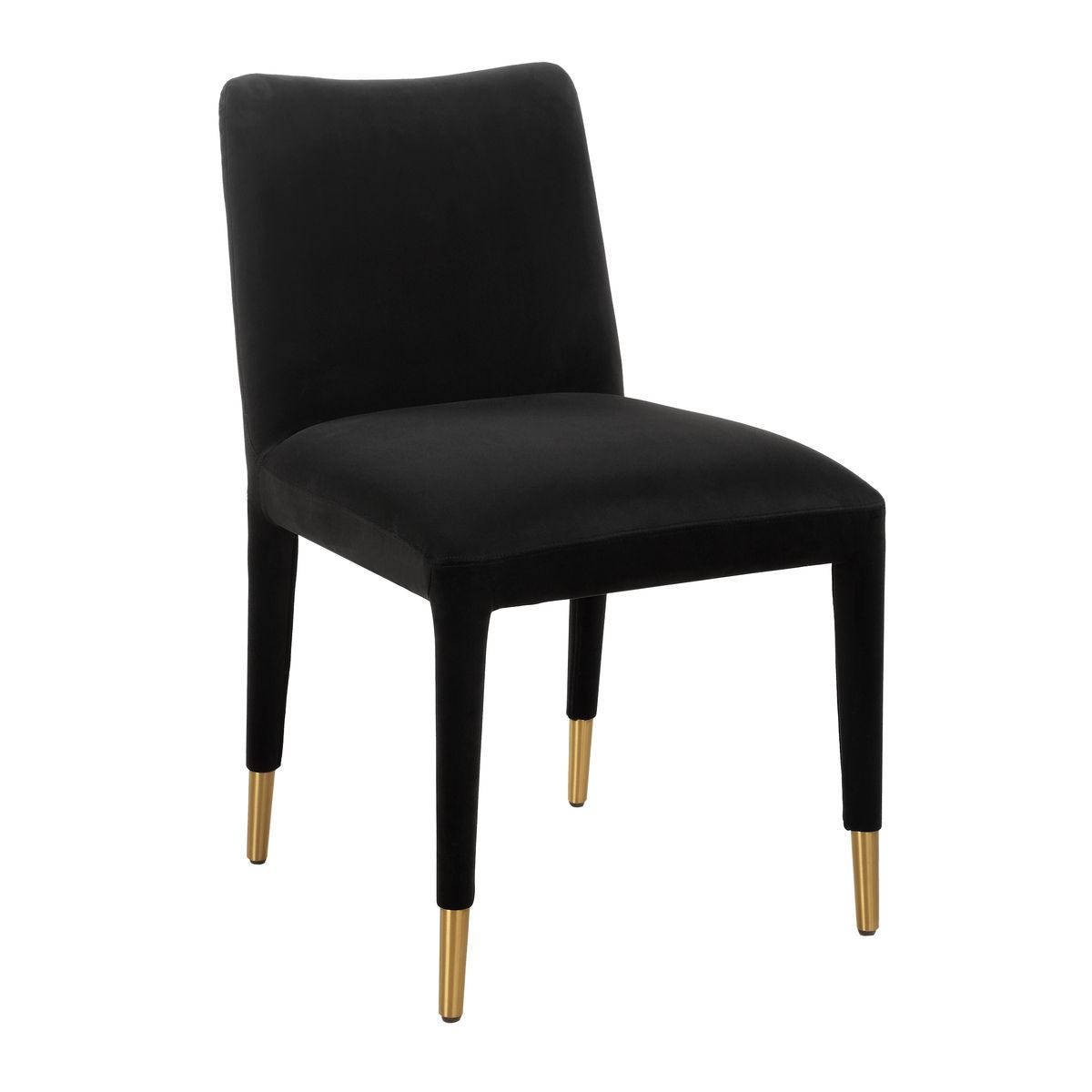 Conifer Dining Chair, Onyx, 2 Per Box, Priced Each – Furniture by Uttermost | Sutter & Vale