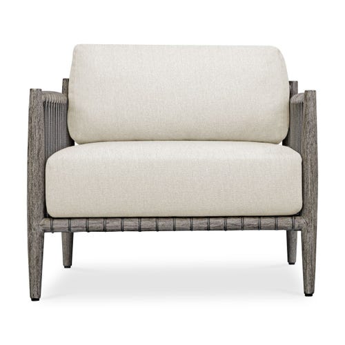 Borneo Outdoor Lounge Chair, Oyster