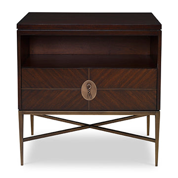 Longwood Nightstand - Walnut – Ambella Home