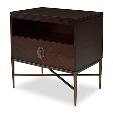 Longwood Nightstand - Walnut – Ambella Home
