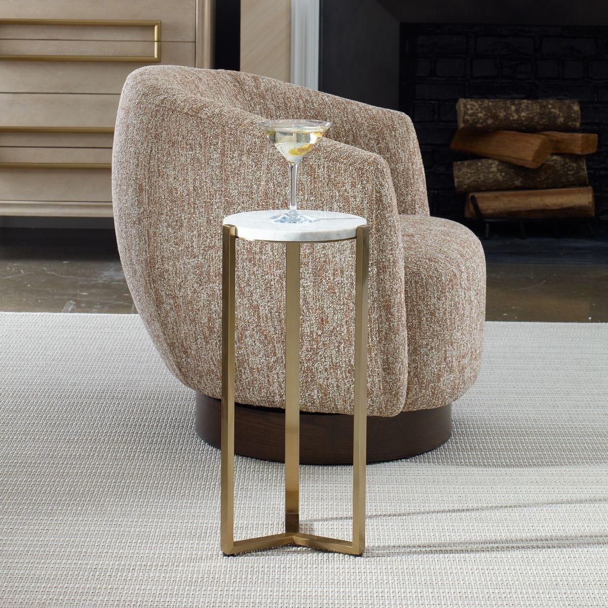 Pietra Drink Table – Furniture by Uttermost | Sutter & Vale