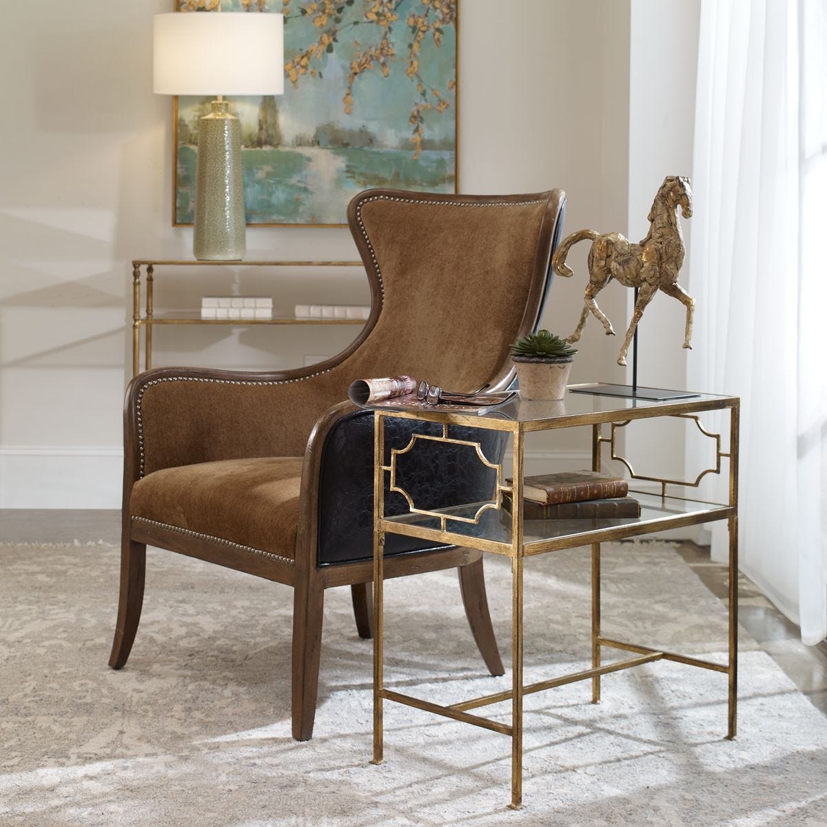 Genell Side Table – Furniture by Uttermost | Sutter & Vale
