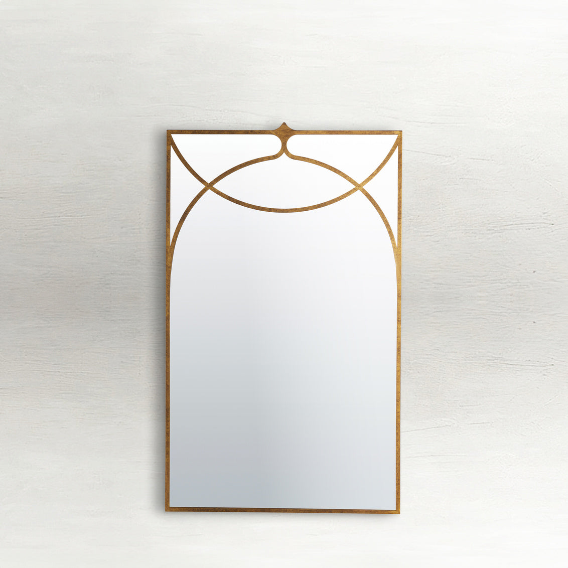 Swan Mirror - Gold
