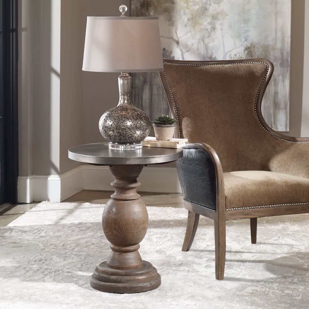 Blythe Side Table – Furniture by Uttermost | Sutter & Vale