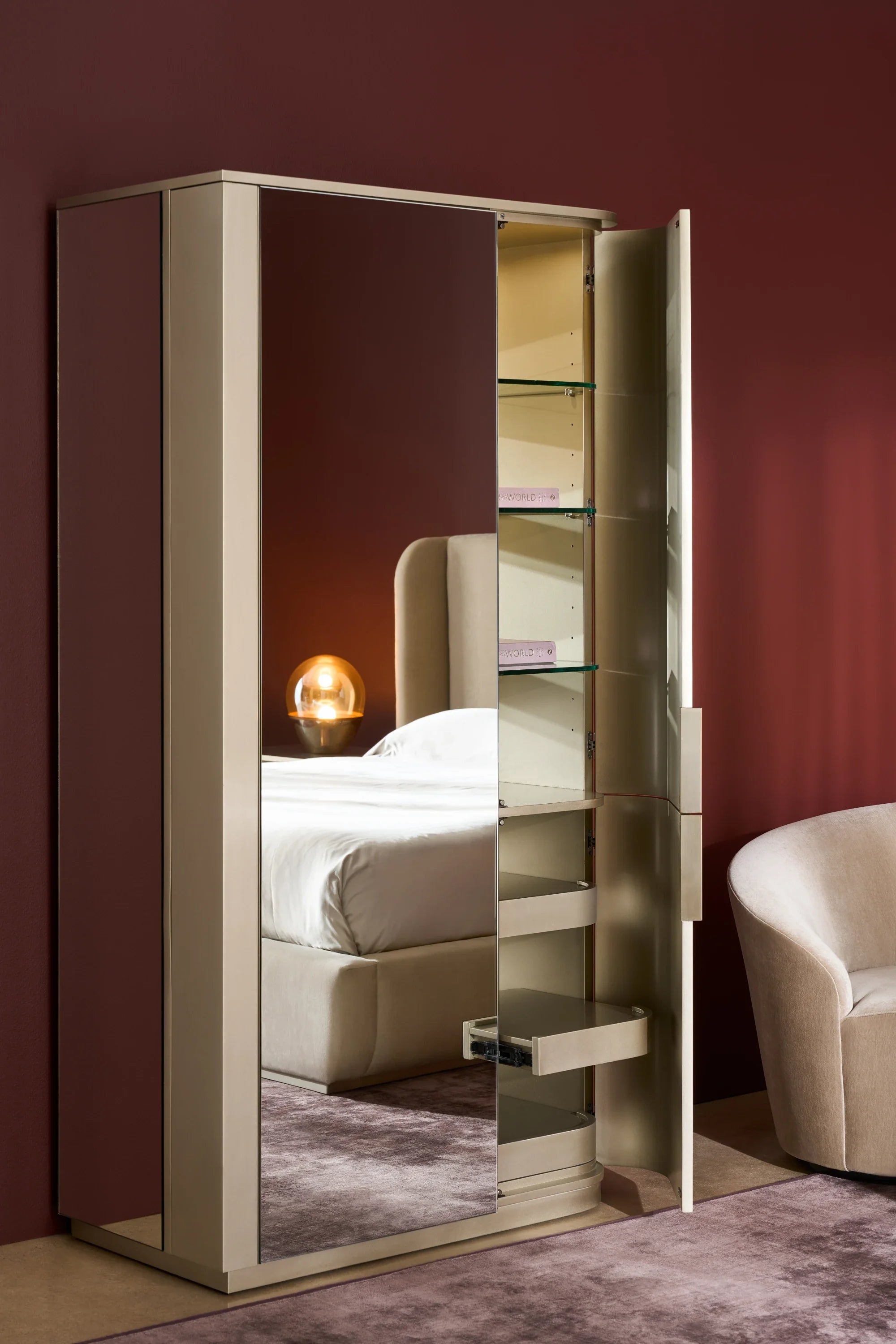 Oblique Armoire – Armoires by Caracole | Sutter & Vale
